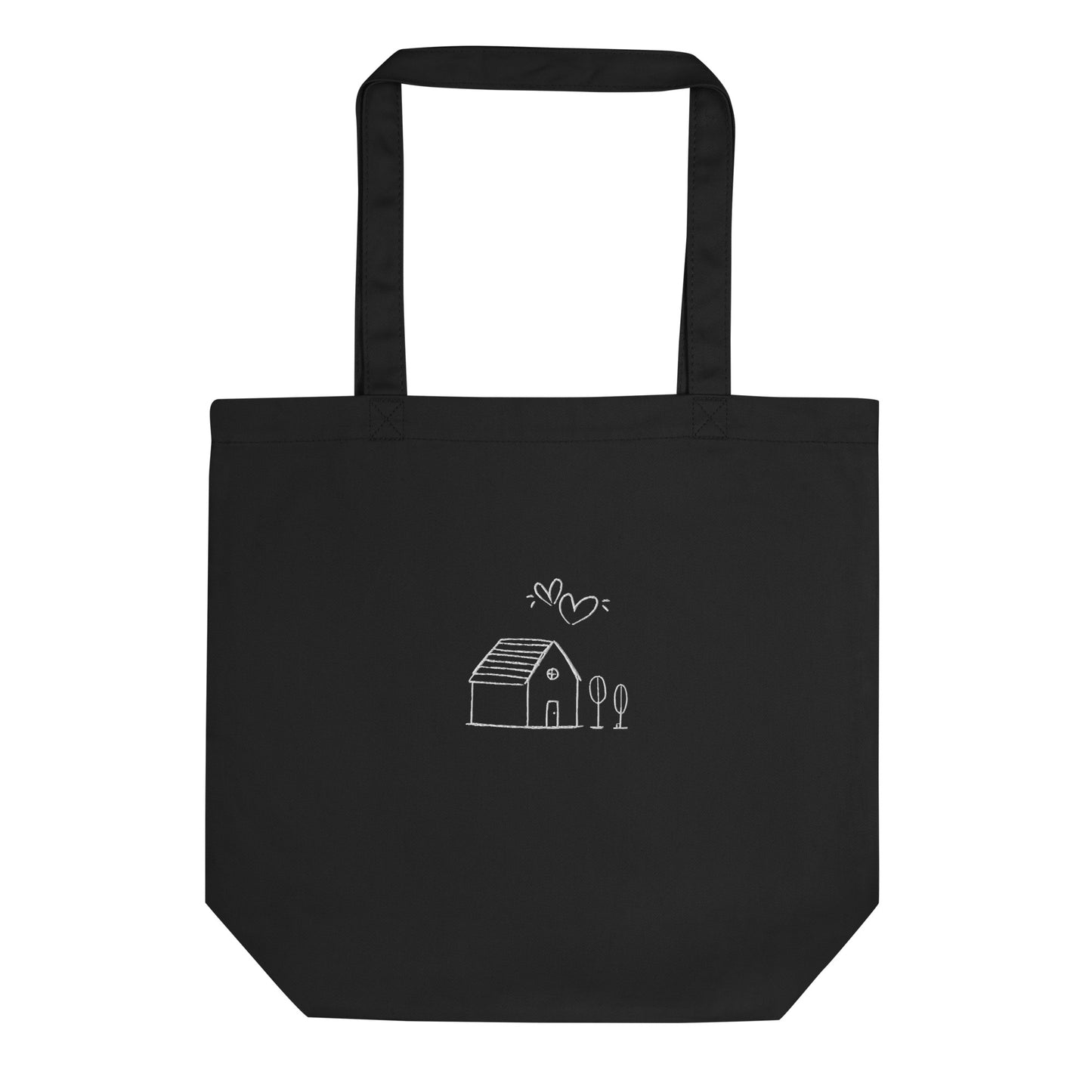 Tote Is Where The Heart Bag (Embroidered)